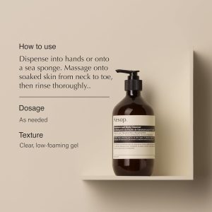 Aesop Geranium Leaf Body Cleanser and Shampoo
